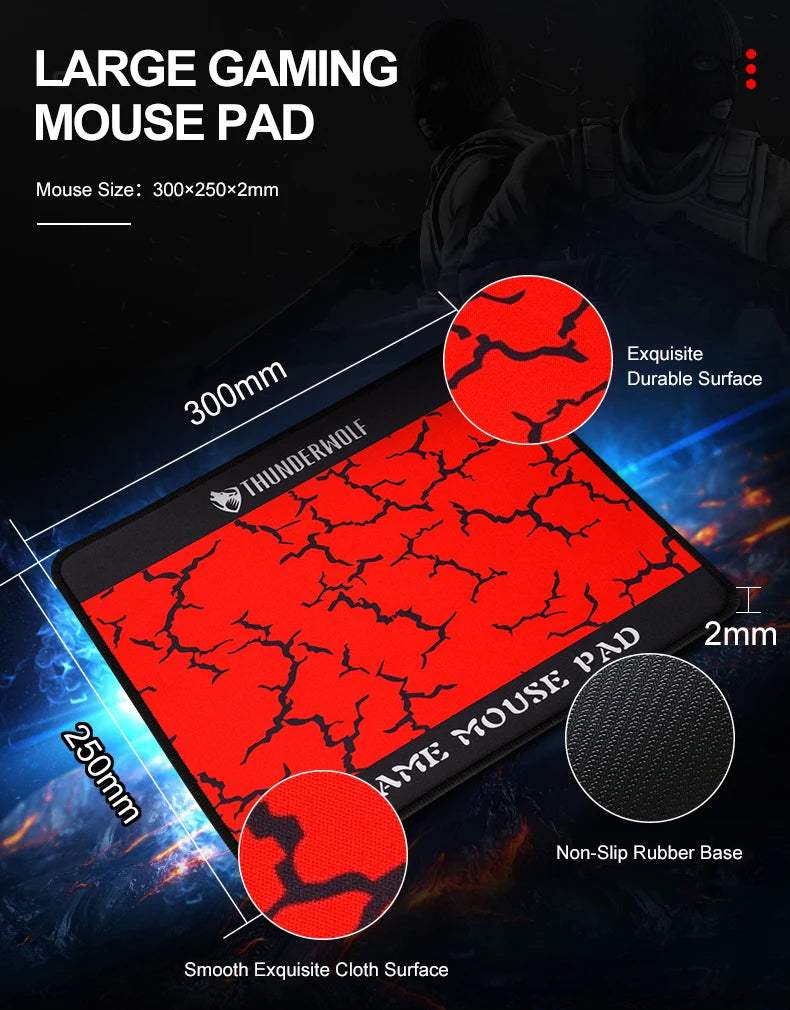 Hot Sale 5 in 1 RGB Light Gaming Combo 104 Keys USB Keyboard with LED Backlit Loudspeaker Headphone Mousepad for Laptop